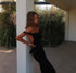 Sleeveless Evening Dress with Big Bow Backless for Gala and Wedding Guest